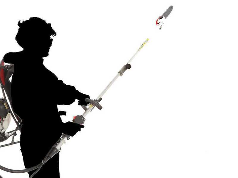 Kawasaki TJ 53EZ C COMBI - Backpack Multi-Function Petrol Brushcutter - Blue Bird Shaft