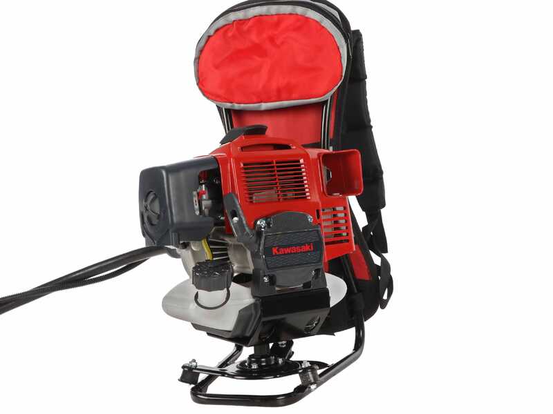 Kawasaki TJ 53EZ C COMBI - Backpack Multi-Function Petrol Brushcutter - Blue Bird Shaft