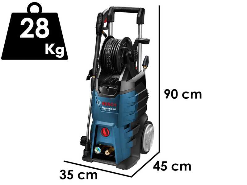 Bosch Professional GHP 5-75 X - Cold Water Pressure Washer - 185 bar - 570 l/h