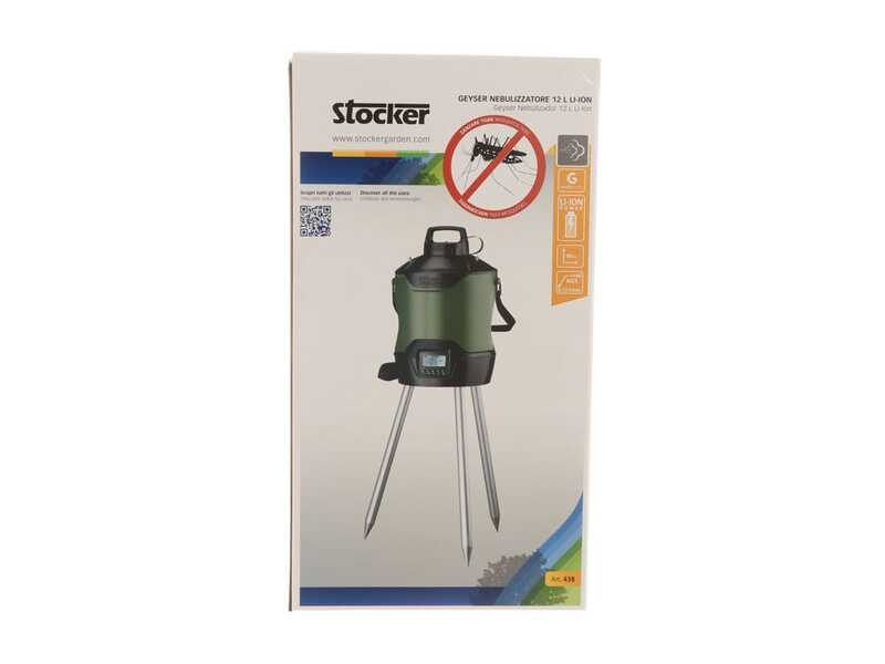 Stocker Geyser 12L - Battery-powered garden mosquito sprayer - 12 Litres - 12V 2.5Ah