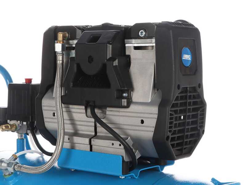 ABAC MONTECARLO QUIETE OS20 - Silent Single-phase Electric Air Compressor - Oil-less - 2 HP - 50 lt