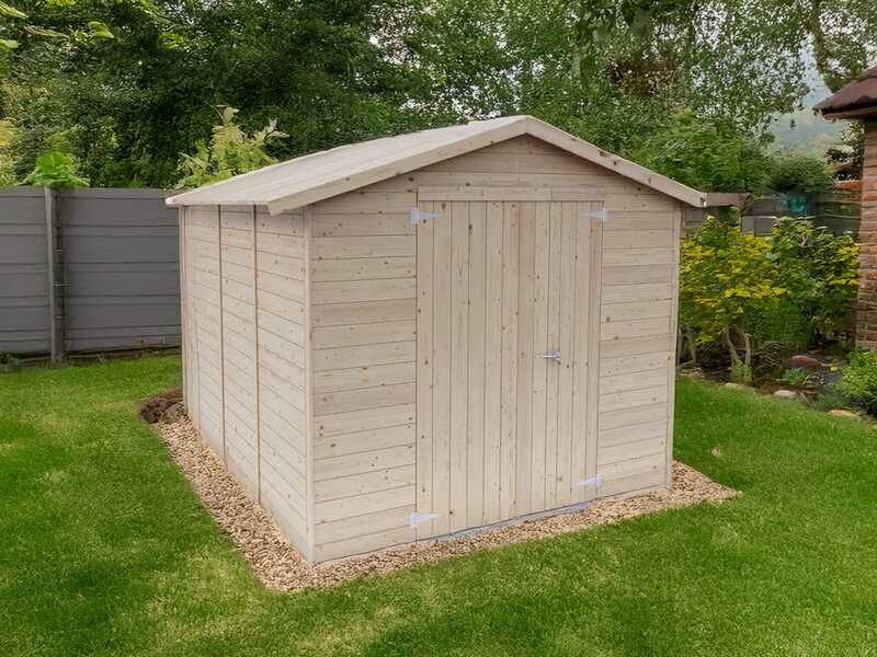 Alce Stefy 238x305 - Wooden Garden Shed - 238x305x220 cm
