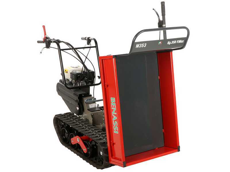 Benassi M353H - Extendable Tracked Power Barrow - Capacity 350Kg
