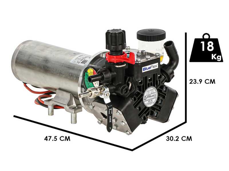 Annovi Reverberi AR 20 DC - Electric motor pump for spraying - 12V - 8 bar - WITHOUT BATTERY