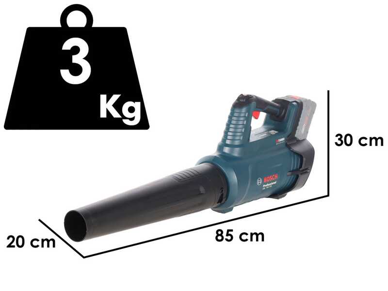 Bosch Professional GBL 18V-750 - Battery-powered blower - WITHOUT BATTERIES AND BATTERY CHARGER