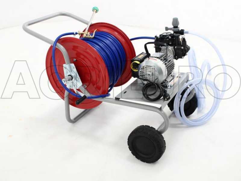 Comet MC 20/20 - Wheeled Electric Sprayer Pump Kit - Single-phase Motor 
