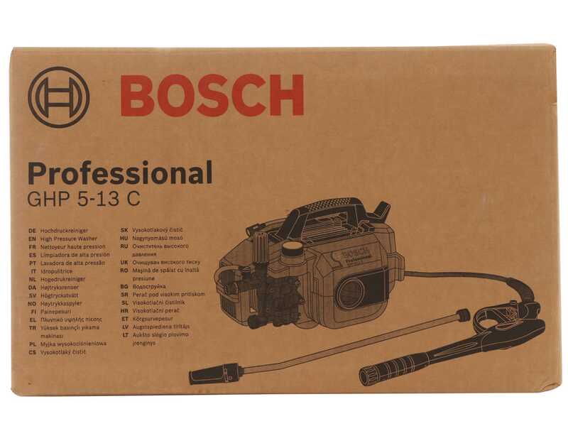 Bosch Professional GHP 5-13 C - Cold water pressure washer - 140 bar - 522 L/h