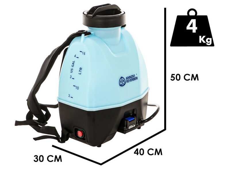 Annovi Reverberi AR Spray 16 - Battery-powered backpack sprayer - 16 Litres