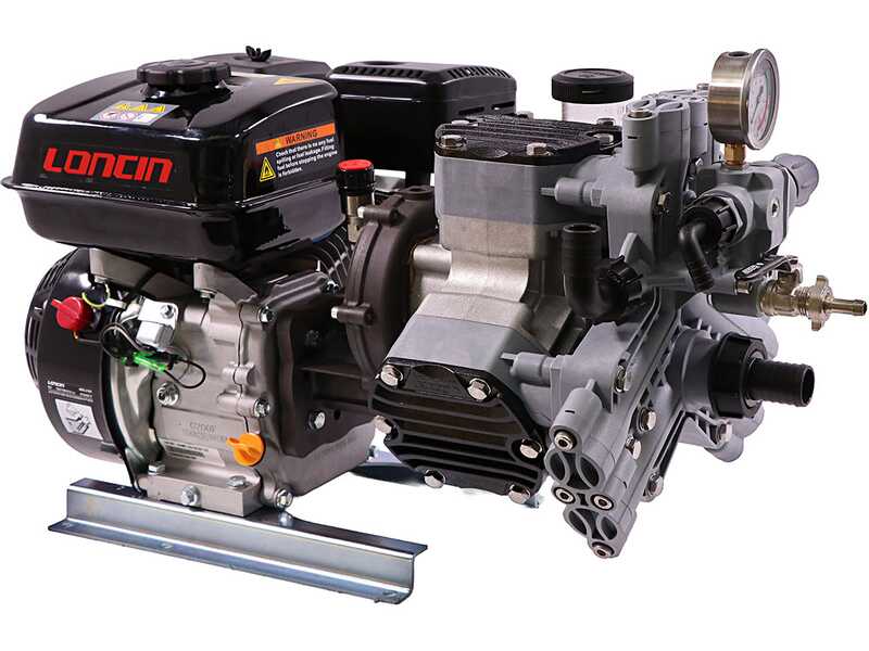 Comet MTP P40/20 BA (CE) - Petrol spray pump - Loncin G200F engine - version for acids and chemicals