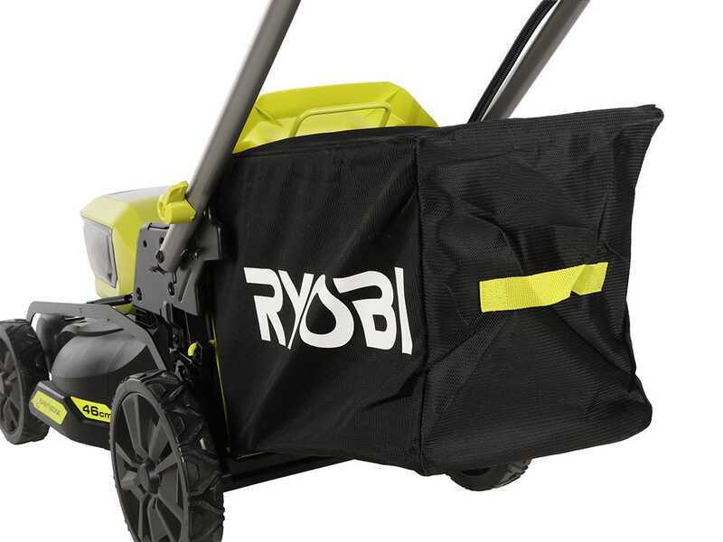 Ryobi RY18LMX46A-250 - Battery-powered lawn mower - 2x 18V/5Ah - 46 cm cutting width