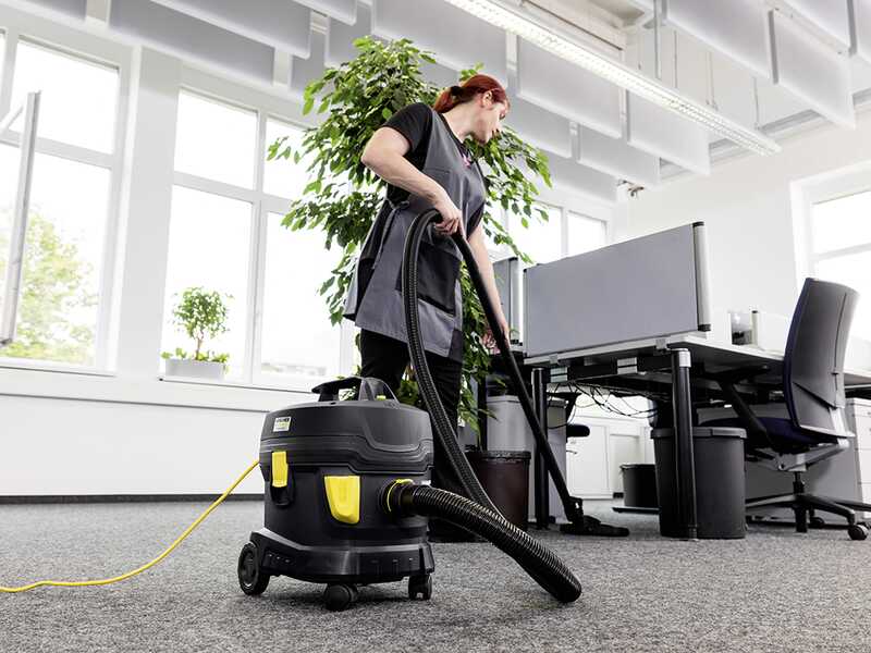 Karcher Pro T 11/1 Classic HEPA Re!Plast - ULTRA quiet professional vacuum cleaner - 850 W