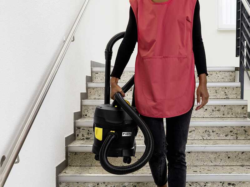 Karcher Pro T 11/1 Classic HEPA Re!Plast - ULTRA quiet professional vacuum cleaner - 850 W