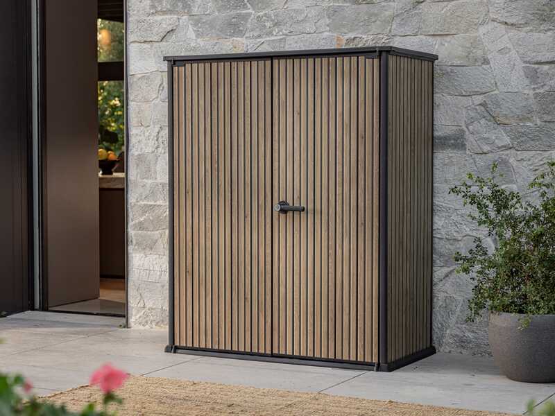 Keter Signature Venetian - Garden tool cabinet - 140x73x170 cm