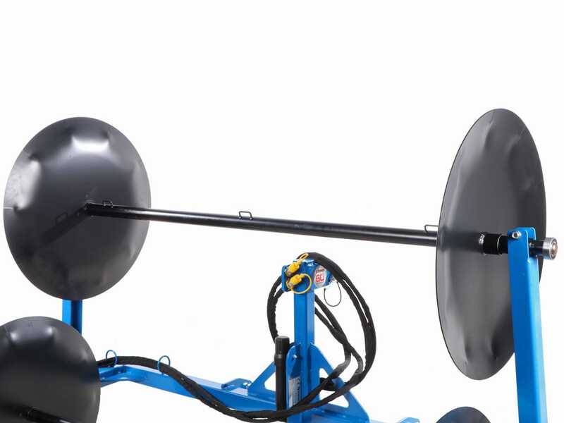 Zanon AVR-250 - Olive net winding machine - Hydraulic motor - Double reel support included