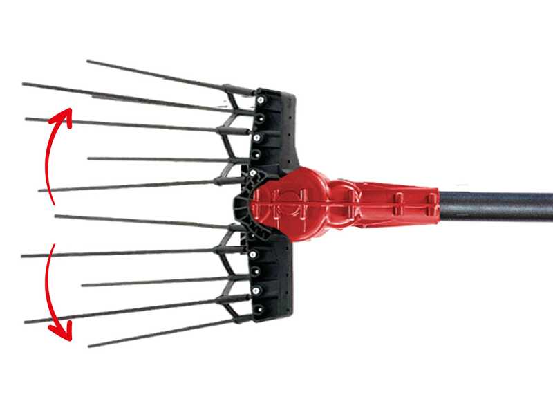 Aima Twigo Cordless - Battery-powered electric olive harvester - Fixed aluminium pole - 3 x 21V 5.2Ah