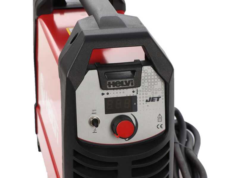 Helvi Jet 200 - Inverter Welder (MMA/TIG LIFT), Shockproof Case, direct current (DC)