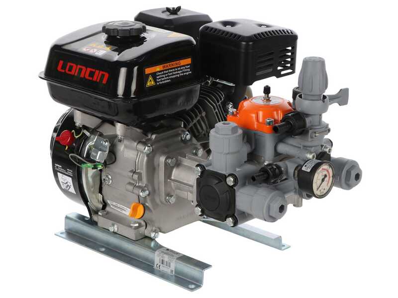 Comet MTP BPX25 PP - Motorised spray pump - Loncin G200F engine - version for acids and chemicals