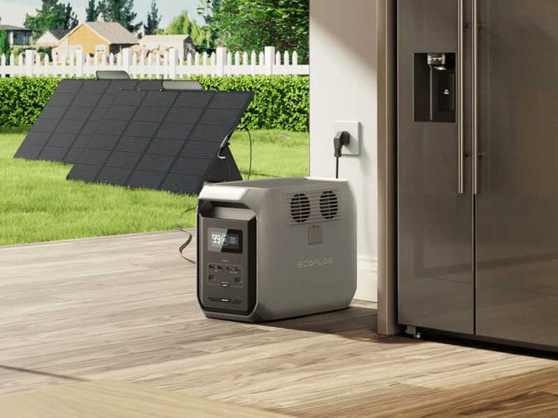 EcoFlow Delta 3 1500 - Portable PowerStation Battery - 1800W - 1536 Wh/51.2V