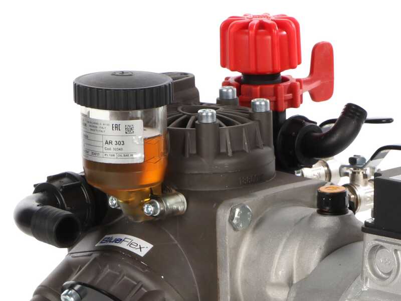 Electric motor pump kit for spraying with trolley - Annovi Reverberi AR 303 EM