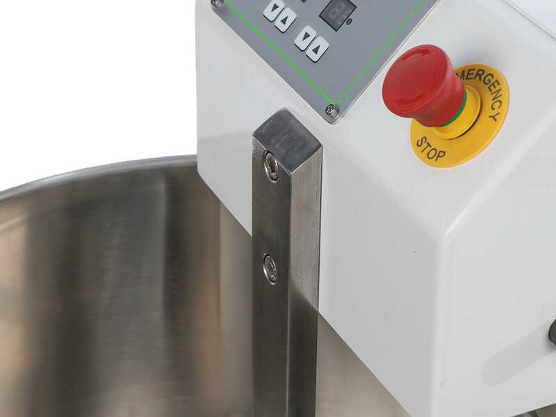 Spiralmac SV60 2 VEL HH PNL - High hydration spiral mixer - Capacity 60 Kg - Three-phase