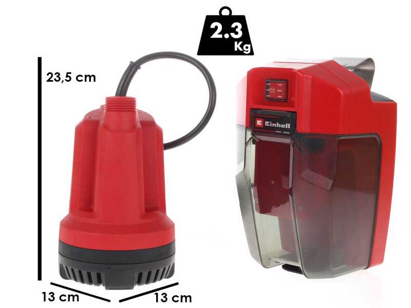 Einhell GE-SP 18 Li - 18V 4Ah battery-powered submersible pump