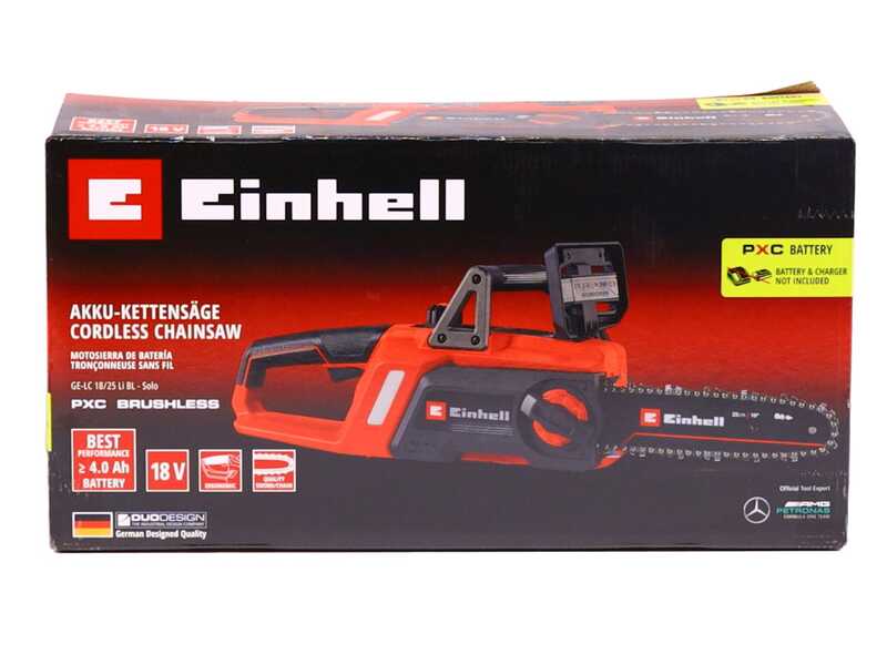 Einhell GE-LC 18/25 Li BL-Solo - battery-powered chainsaw - 4Ah 18V