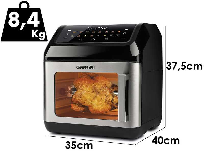 G3 Ferrari Friggisano EVO - Electric oven - 13L air fryer