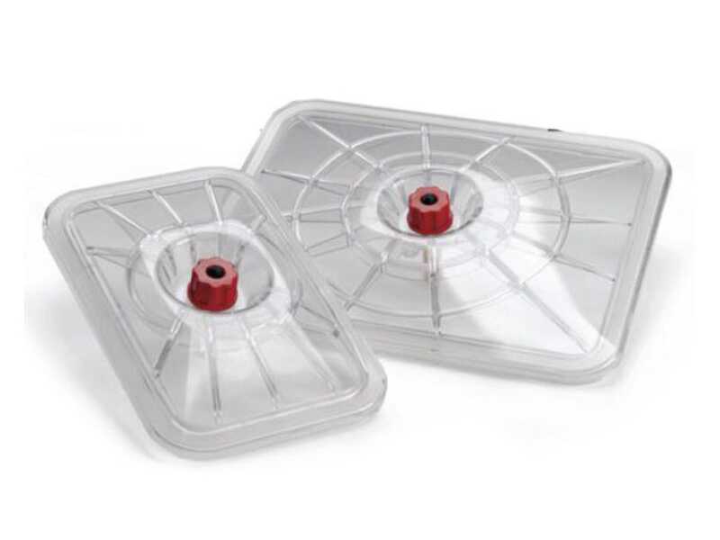 Rectangular lid 20x13 cm