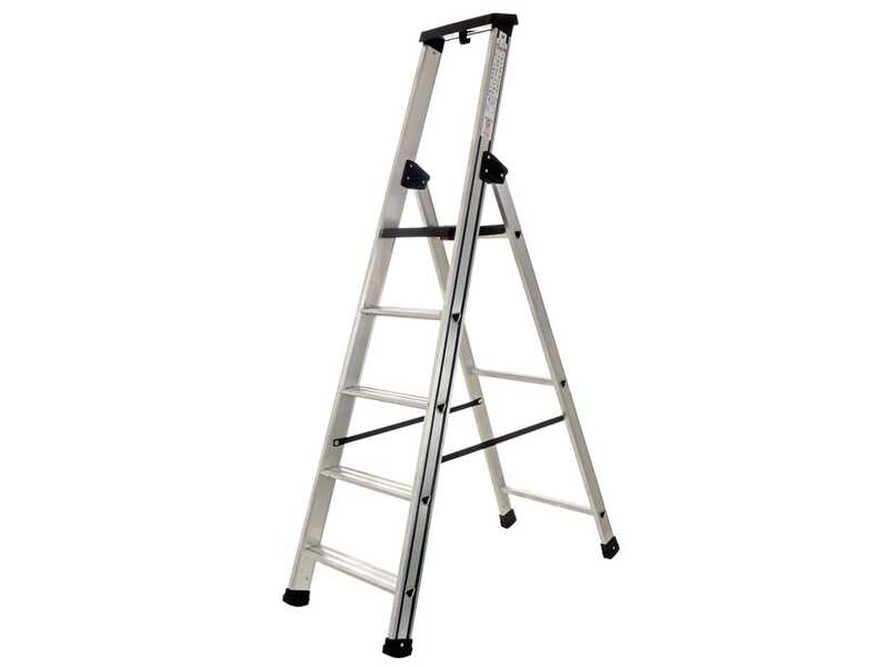 S.T.P. Issima - aluminium ladder - 5 steps , best deal on AgriEuro