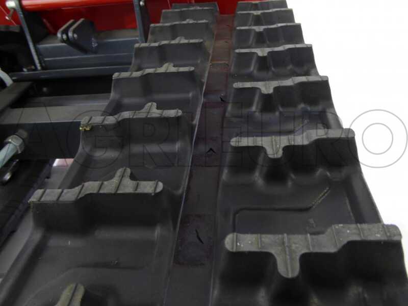 GeoTech Pro tracked power barrow GeoPorter 330E, extendable side panels, 300 kg loading capacity