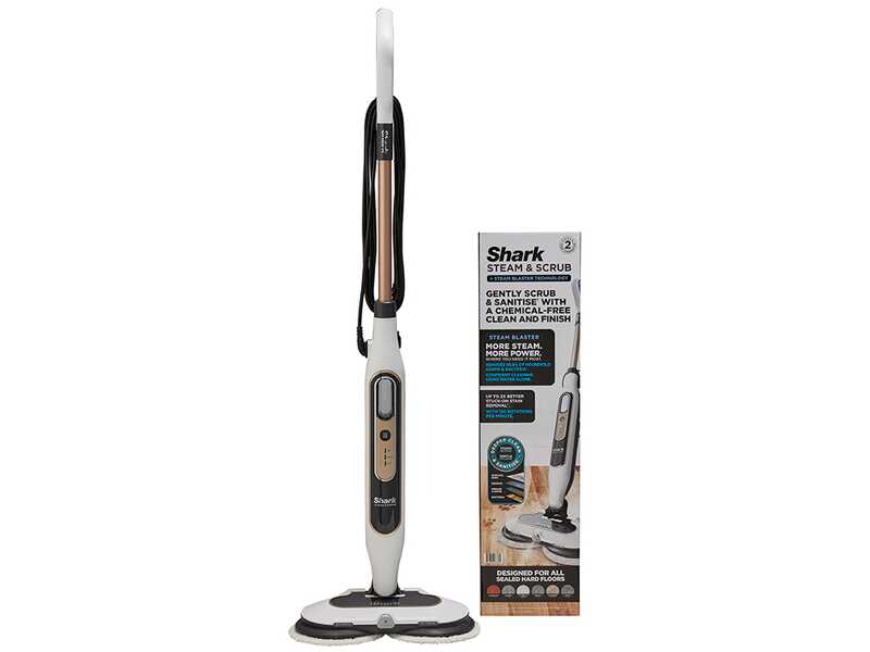 Shark Steam &amp; Scrub with Steam Blaster S8201EU - Electric Steam Broom - 1120W