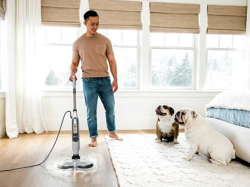 Shark Steam &amp; Scrub with Steam Blaster S8201EU - Electric Steam Broom - 1120W