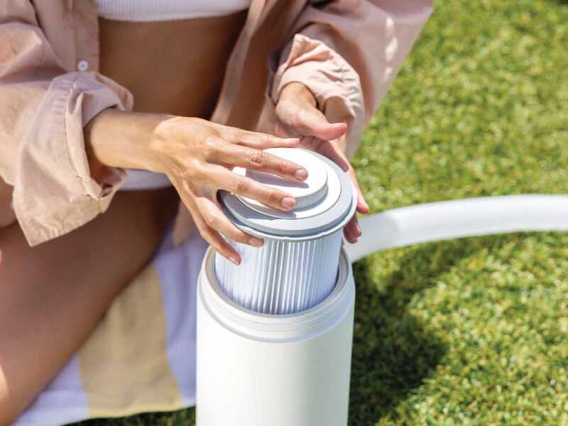 Intex Krystal Clear 26602 Cartridge Filter Pump - 1,250 l/h  flow rate