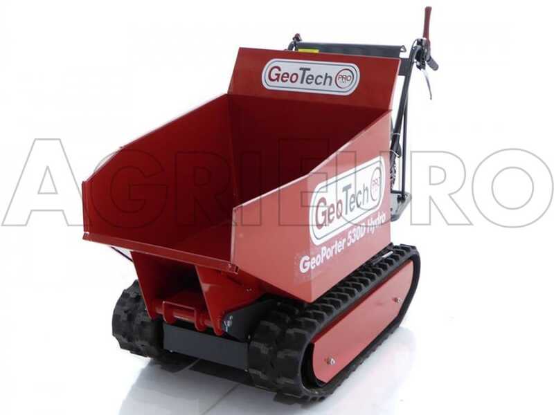 GeoTech Pro tracked power barrow-minidumper GeoPorter 530D Hydro - 500 kg