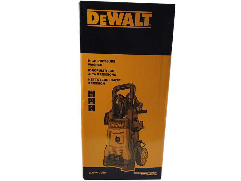 DEWALT DXPW002I  Semi-professional Cold Water Pressure Washer - 160 bar - 450 l/h