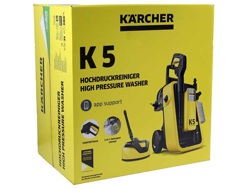 Karcher K5 Comfort Premium Home - Cold Water Pressure Washer -  145 bar - 500 L/h