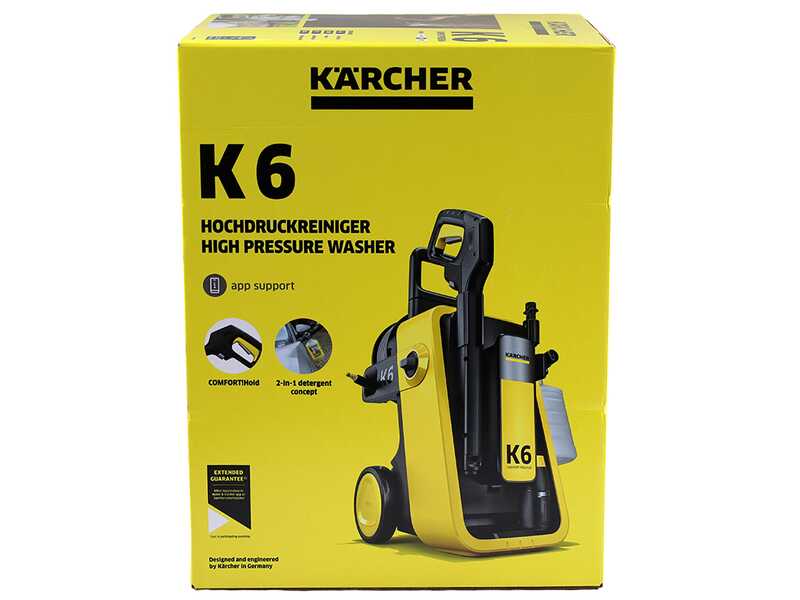 Karcher K6 Comfort Premium - Cold Water Pressure Washer -  160 bar - 510 L/h