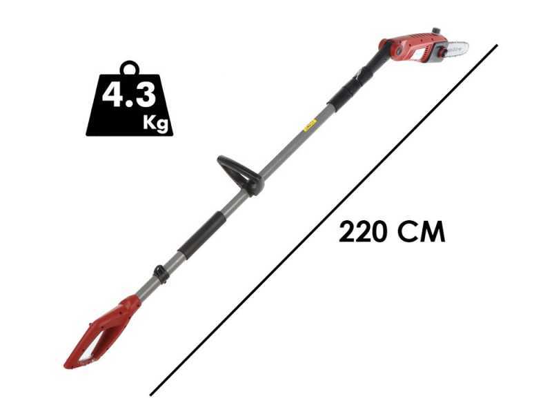 GeoTech PT 750 - Electric pruner on telescopic extension pole - 8&rsquo; bar