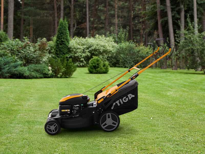 Stiga Combi 55 SQ H - Self-propelled  Petrol Mower - Honda GCVx 200 - 53 cm Cutting Width