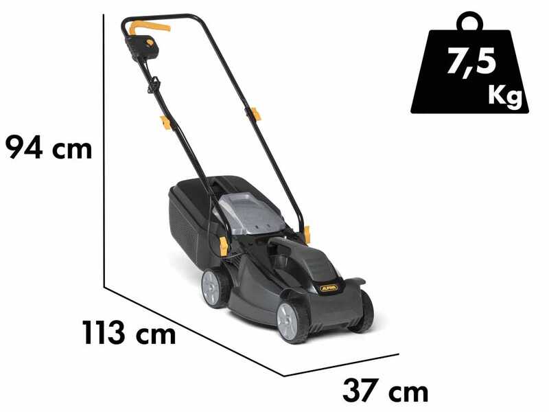Alpina BL 320 E - Electric Lawn Mower - 1000W - 32 cm Cutting Width