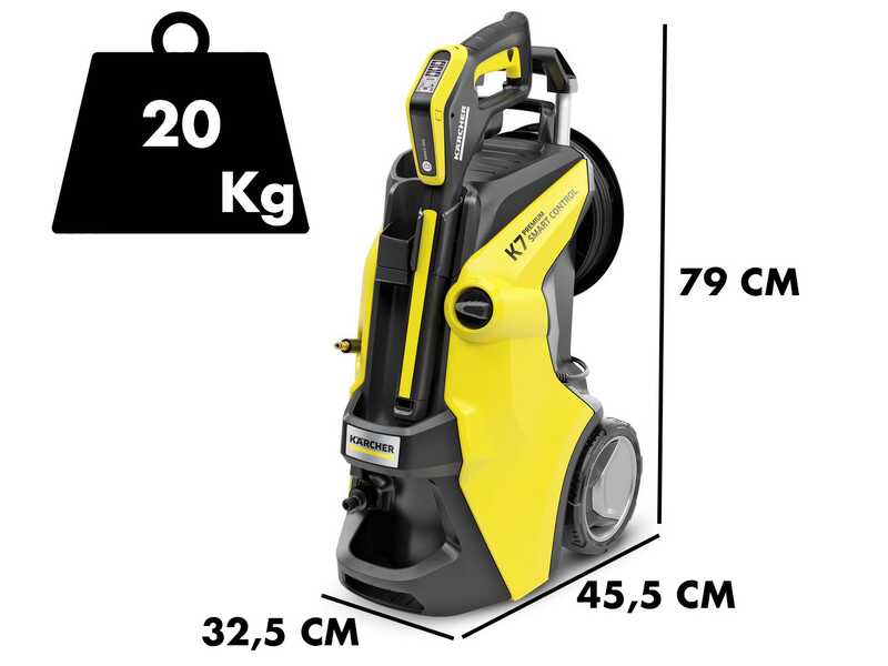 Karcher K7 Premium Smart Control - New cold water pressure washer - 180 bar max - App Home &amp; Garden