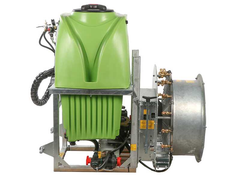 Seven Italy 400 - Tractor-mounted Mist Blower for Spraying - Capacity 400 L - APS 71 Pump
