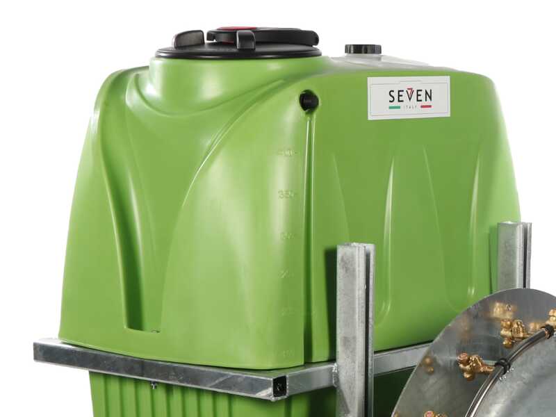 Seven Italy 400 - Tractor-mounted Mist Blower for Spraying - Capacity 400 L - APS 71 Pump