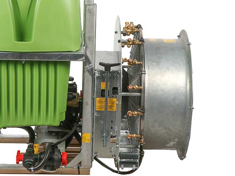 Seven Italy 400 - Tractor-mounted Mist Blower for Spraying - Capacity 400 L - APS 71 Pump