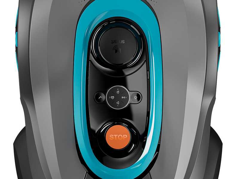 Gardena Smart SILENO Sense 600 - Robot  Lawn Mower - Management with Gardena Smart App - Without Perimeter Wire