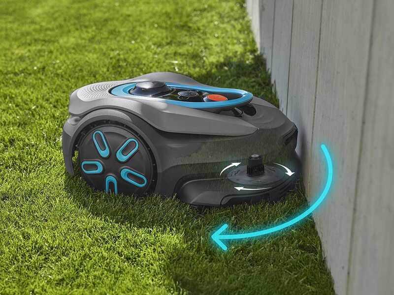 Gardena Smart SILENO Sense 600 - Robot  Lawn Mower - Management with Gardena Smart App - Without Perimeter Wire