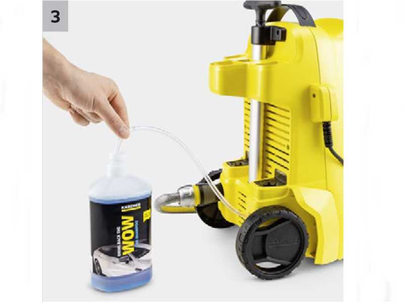 Karcher K3 Compact Home Cold Water Pressure Washer - 120 Mbar