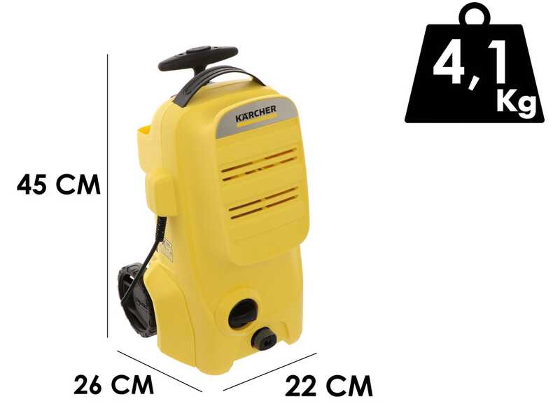 Karcher K3 Compact Home Cold Water Pressure Washer - 120 Mbar