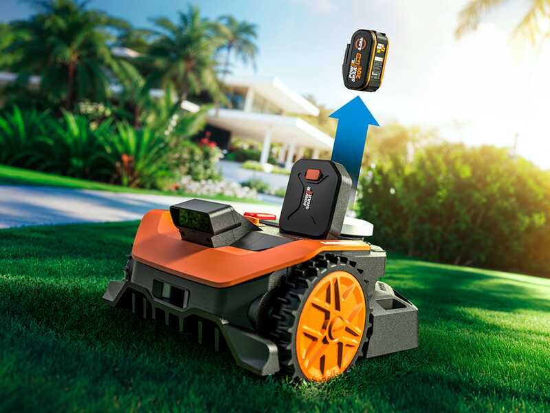 Worx Landroid Vision Cloud  WR312E - Robot Lawn Mower - Without Installation