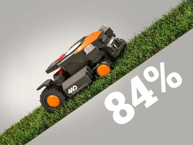 Worx Landroid Vision Cloud  WR341E  - Robot Lawn Mower  4WD  - Without Installation